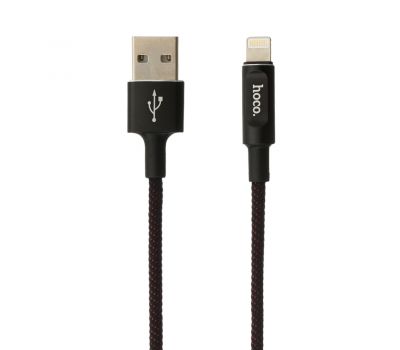 Кабель USB Hoco U47 Smart Power Lightning 2.4A 1.2m черный 2482511