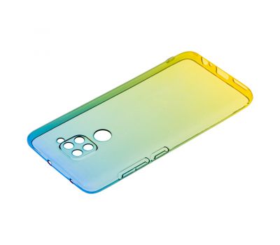 Чохол для Xiaomi  Redmi Note 9 Gradient Design жовто-зелений 2485066