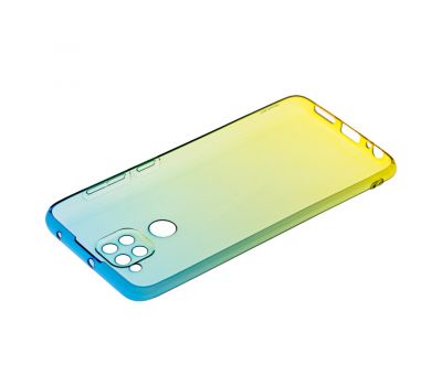 Чохол для Xiaomi  Redmi Note 9 Gradient Design жовто-зелений 2485067