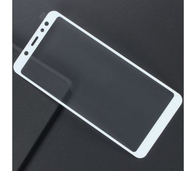 Захисне скло Samsung Galaxy A6+ 2018 (A605) Silk Screen білий (OEM)