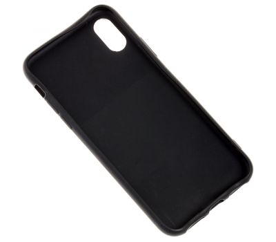 Чохол для iPhone X / Xs Mickey Mouse leather чорний 2489059