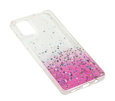 Чохол для Samsung Galaxy A51 (A515) Wave confetti white / pink 2489627