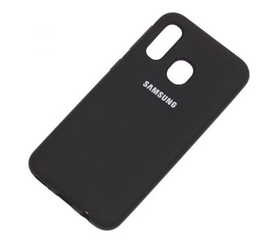 Чохол для Samsung Galaxy A40 (A405) Silicone Full чорний 2492701