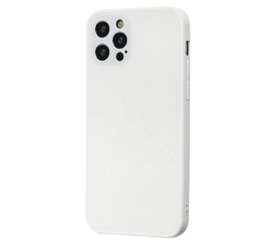 Чохол для iPhone 12 Pro glass LV білий
