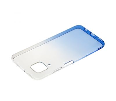 Чохол для Huawei P40 Lite Gradient Design біло-блакитний 2495901
