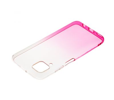 Чохол для Huawei P40 Lite Gradient Design біло-рожевий 2495904