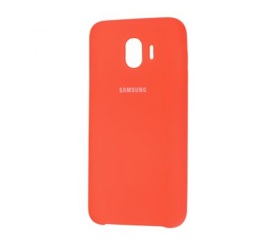 Чохол для Samsung Galaxy J4 2018 (J400) Silky Soft Touch яскраво рожевий