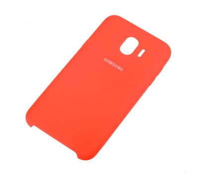 Чохол для Samsung Galaxy J4 2018 (J400) Silky Soft Touch яскраво рожевий 2495779