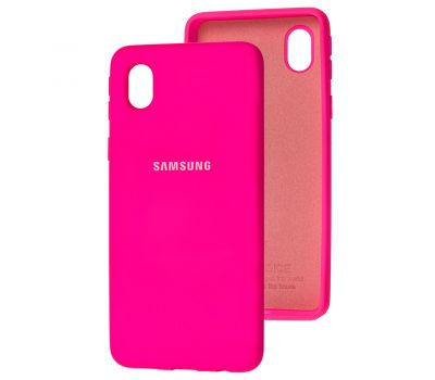 Чохол для Samsung Galaxy A01 Core (A013) Silicone Full рожевий