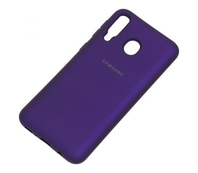 Чохол для Samsung Galaxy M30 (M305) Silicone Full фіолетовий 2497280