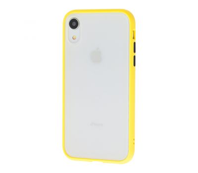 Чохол для iPhone Xs Max LikGus Maxshield жовтий