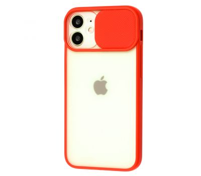 Чохол для iPhone 12 mini LikGus Camshield camera protect червоний