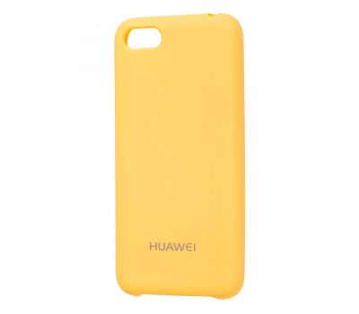 Чохол для Huawei Y5 2018 Silky жовтий