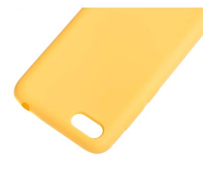 Чохол для Huawei Y5 2018 Silky жовтий 2518670