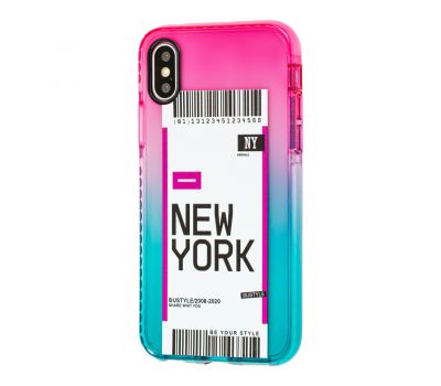 Чохол для iPhone X / Xs Protect Gradient New York