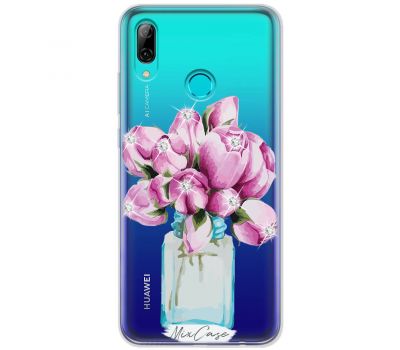 Чохол для Huawei P Smart 2019 Mixcase стрази дизайн 16