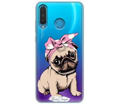 Чохол для Huawei P30 Lite Mixcase собачки дизайн 10