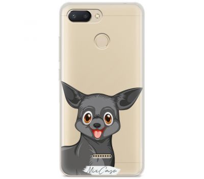 Чохол для Xiaomi Redmi 6 Mixcase собачки дизайн 2