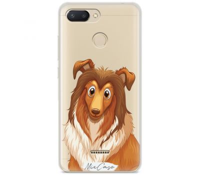 Чохол для Xiaomi Redmi 6 Mixcase собачки дизайн 3