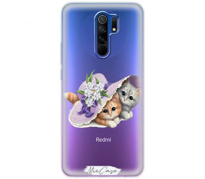 Чохол для Xiaomi Redmi 9 Mixcase стрази дизайн 12