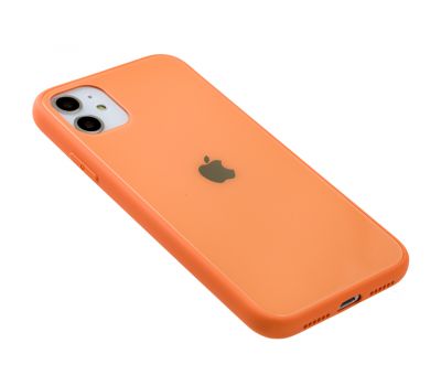Чохол для iPhone 11 New glass "рожевий пісок" 2521385