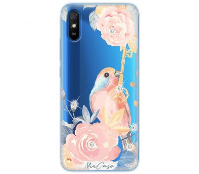 Чохол для Xiaomi Redmi 9A Mixcase стрази дизайн 1