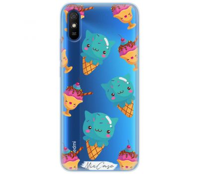 Чохол для Xiaomi Redmi 9A Mixcase з 3D вічками дизайн 4