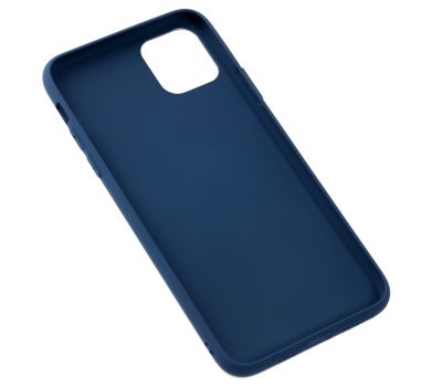 Чохол для iPhone 11 Pro Max New glass темно-синій 2523120
