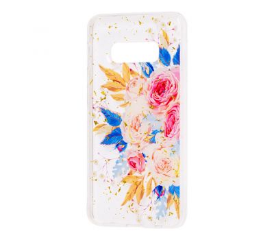 Чохол для Samsung Galaxy S10e (G970) Flowers Confetti "кущова троянда"