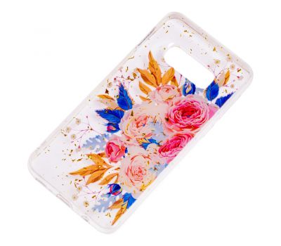 Чохол для Samsung Galaxy S10e (G970) Flowers Confetti "кущова троянда" 2523425
