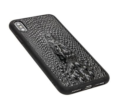 Чохол для iPhone Xs Max Reptile Cayman чорний 2524099