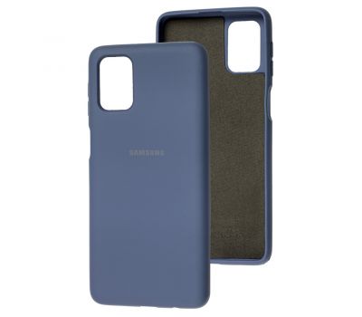 Чохол для Samsung Galaxy M31s (M317) Silicone Full сірий / lavender gray