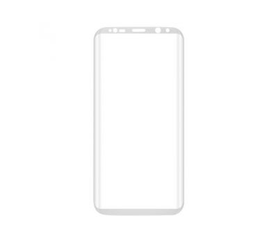 Захисне скло Baseus 3D Arc для Samsung Galaxy S8+ білий