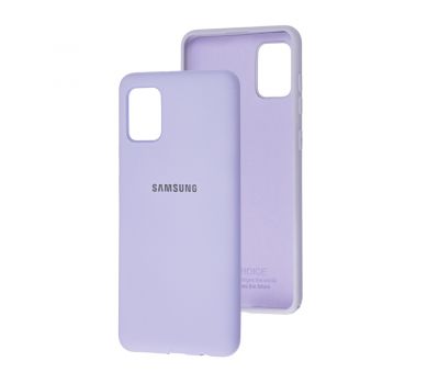 Чохол для Samsung Galaxy A31 (A315) Silicone Full бузковий / dasheen