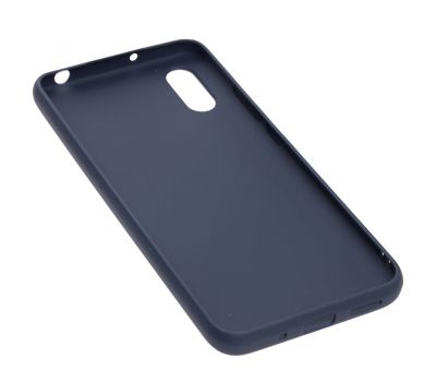 Чохол для Xiaomi Redmi 9A Leather cover синій 2535771