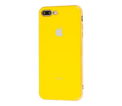 Чохол для iPhone 7 Plus / 8 Plus Silicone case жовтий