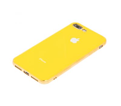 Чохол для iPhone 7 Plus / 8 Plus Silicone case жовтий 2537749