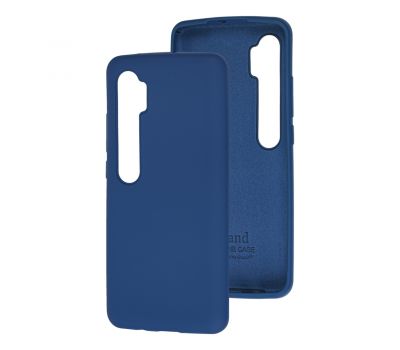 Чохол для Xiaomi Mi Note 10 / / Mi Note 10 Pro Silicone Full Grand синій