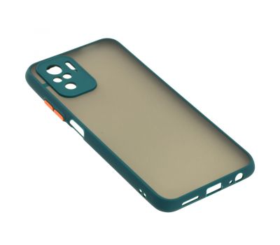 Чохол для Xiaomi  Redmi Note 10 / 10s LikGus Totu camera protect оливковий 2540380