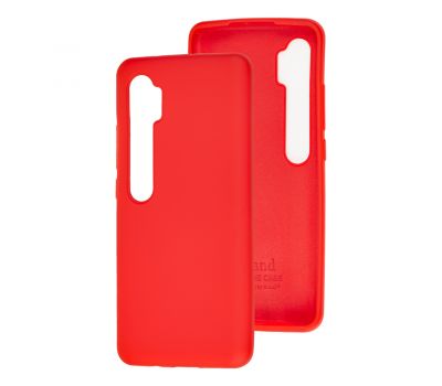 Чохол для Xiaomi Mi Note 10 // Mi Note 10 Pro Silicone Full Grand червоний