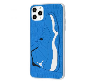 Чохол для iPhone 11 Pro Max Sneakers Brand jordan синій/білий