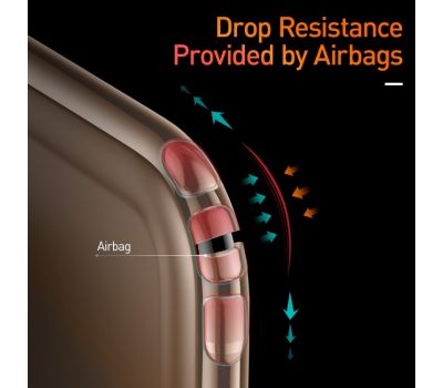 Чохол Baseus Safety Airbags для iPhone 11 золотистий 2545339