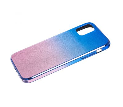 Чохол для iPhone 11 Ambre glass "рожево-блакитний" 2545330