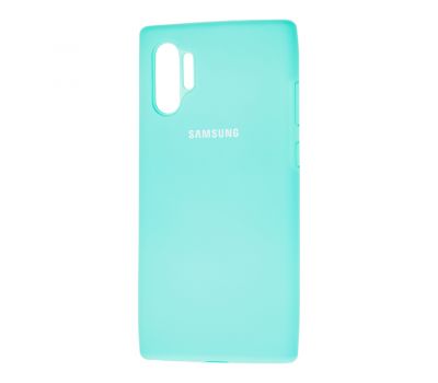 Чохол для Samsung Galaxy Note 10+ (N975) Silicone Full бірюзовий 2545880