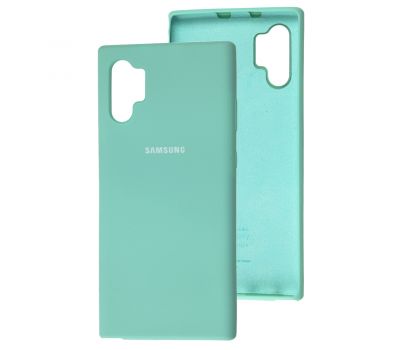 Чохол для Samsung Galaxy Note 10+ (N975) Silicone Full бірюзовий