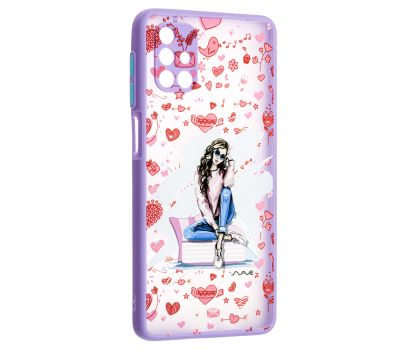 Чохол для Samsung Galaxy M51 (M515) Wave Cartoon heart overload