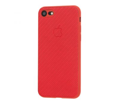 Чохол Carbon New для iPhone 7/8 червоний