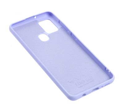 Чохол для Samsung Galaxy A21s (A217) Wave Fancy bears with tea / light purple 2548308