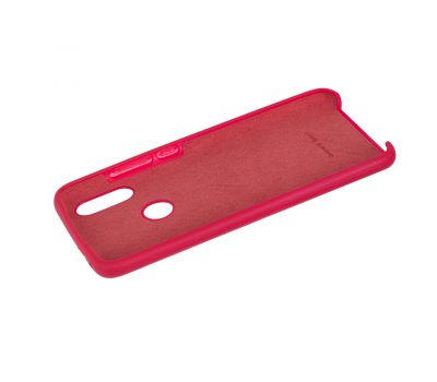Чохол для Xiaomi Redmi 7 Silky Soft Touch вишневий 2548474
