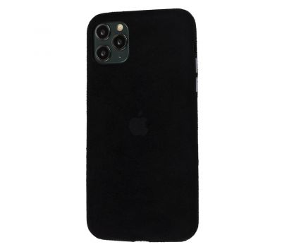 Чохол для iPhone 11 Pro Max Alcantara 360 чорний 2551683